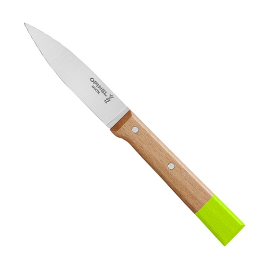 Нож кухонный для нарезки Opinel №126 Parallele, зеленый