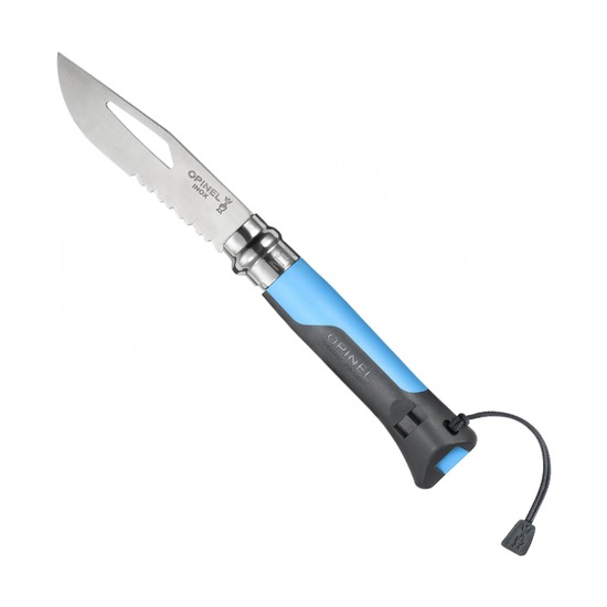 Нож Opinel №8 Outdoor Earth, голубой