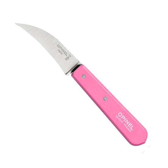 Нож для овощей Opinel №114 Les Essentiels, розовый