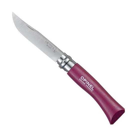 Нож Opinel №7, фиолетовый, блистер