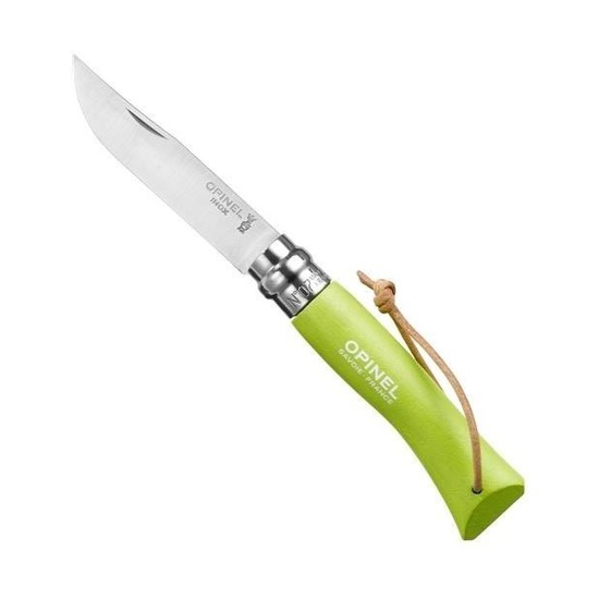 Нож Opinel №7 Trekking, светло-зеленый