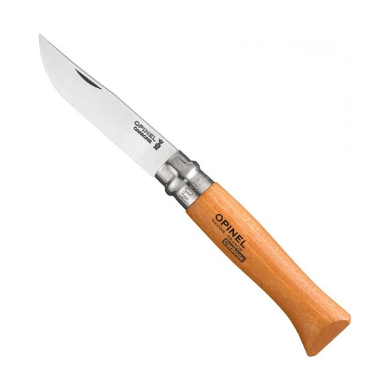 Нож Opinel №9, углеродистая сталь, бук