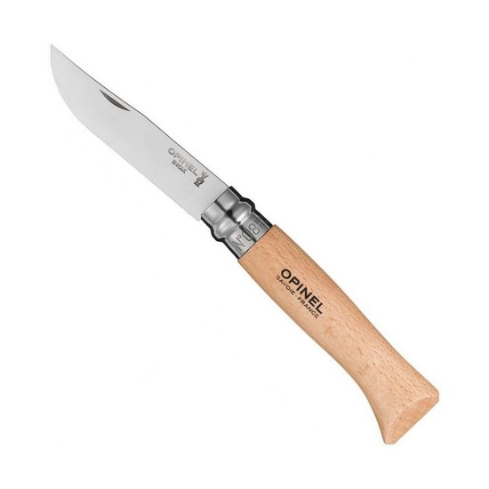 Нож Opinel №8 Classic, бук, блистер