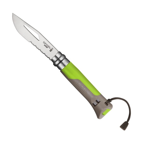 Нож Opinel №8 Outdoor Earth, зеленый