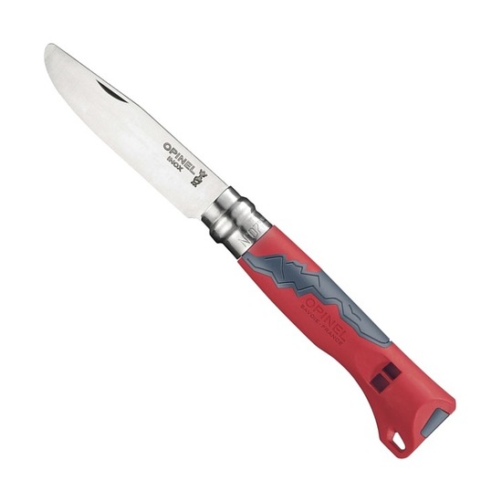 Детский нож Opinel №7 Outdoor Junior, красный