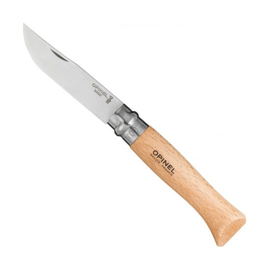 Нож Opinel №9, нержавеющая сталь, бук