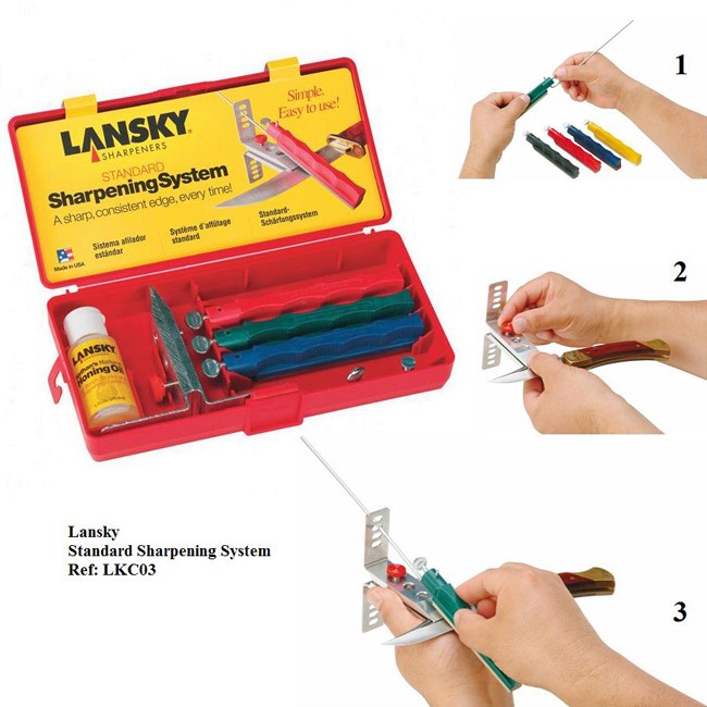 Точилка для ножей Lansky - обзор набора для заточки