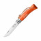 Нож Opinel №7 Trekking нержавеющая сталь, оранжевый